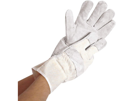 HYGOSTAR Gants de travail 'WORK', XXL, cuir croûte