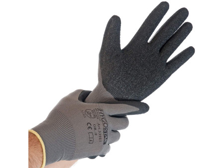 HYGOSTAR Gants de travail Skill, XL, gris/noir