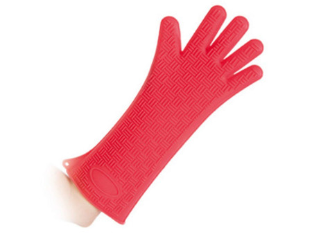HYGOSTAR Gant en silicone 'HEATBLOCKER', rouge