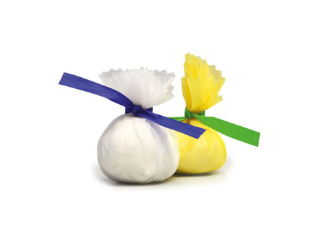 HYGOSTAR Lemon wrap, avec cravate verte, jaune