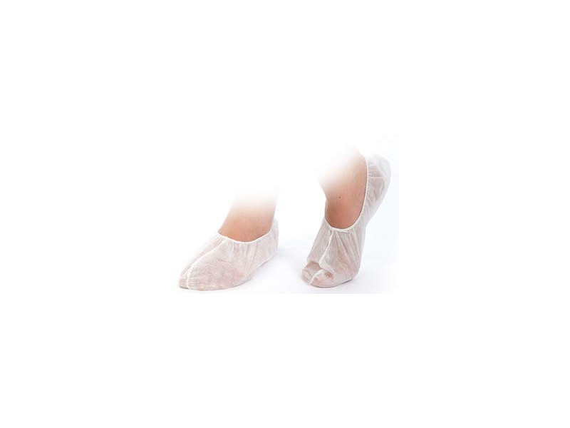 HYGOSTAR Chaussettes jetables, taille: 43 - 50, blanc