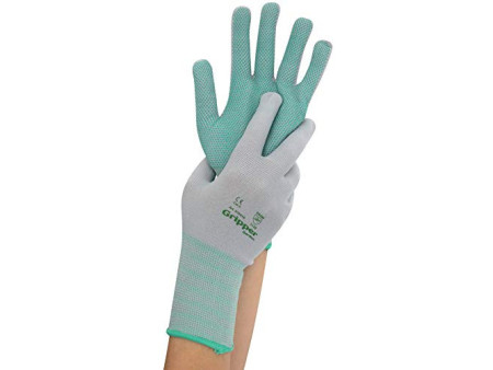 HYGOSTAR Gants de travail 'GRIPPER', vert, XL