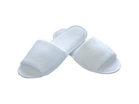 HYGOSTAR Chaussons jetables SAFETY, ouvert, blanc