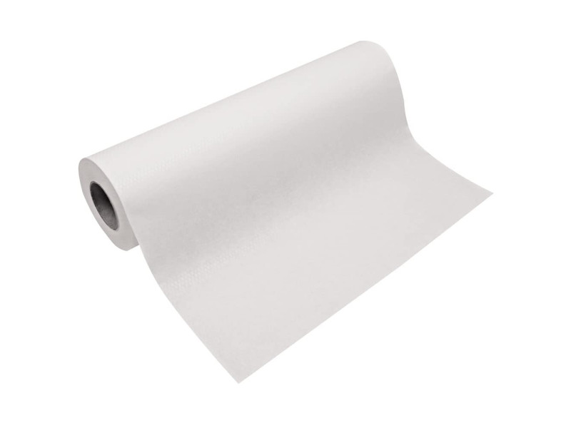HYGOSTAR Drap d'examen, (l)500 mm x (L)50 m, blanc