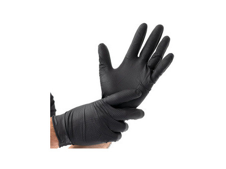 HYGOSTAR Gant en nitrile 'POWER GRIP', M, orange