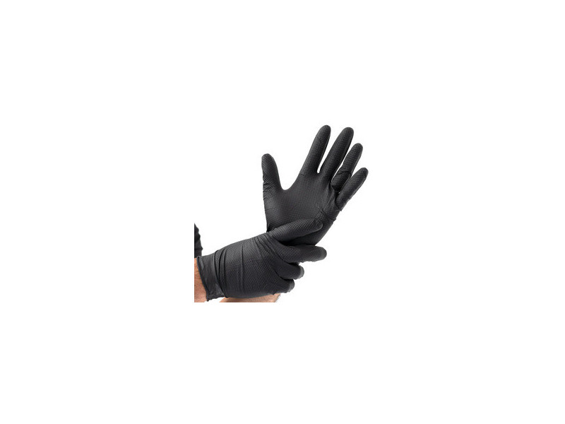 HYGOSTAR Gant en nitrile 'POWER GRIP', M, orange