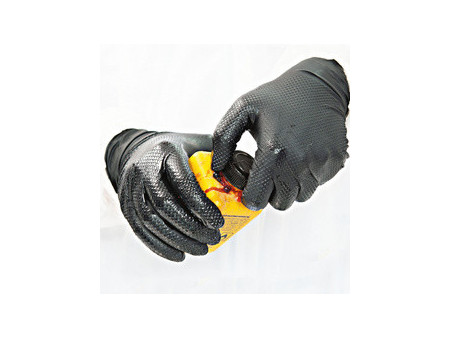 HYGOSTAR Gant en nitrile 'POWER GRIP', M, orange