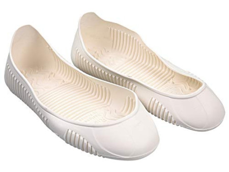 HYGOSTAR Surchaussure anti-dérapante en latex SRC, blanc