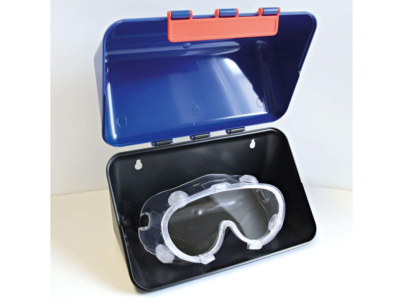 HYGOSTAR Boîte pour équipement de protection, MINI, bleu