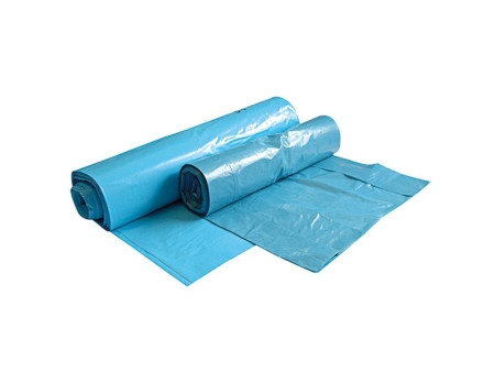 HYGOCLEAN Sac poubelle, 160 litres, en LDPE, bleu