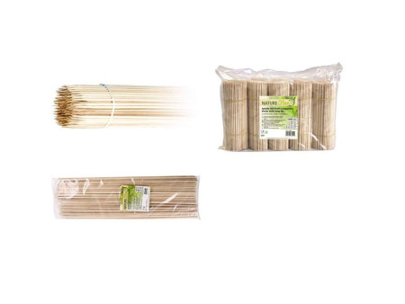 NATURE Star Pique à brochette, en bois, longueur: 150 mm