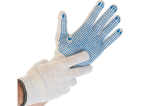 HYGOSTAR Gant de travail STRUCTA I, blanc, L
