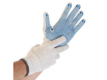 HYGOSTAR Gant de travail STRUCTA I, blanc, S