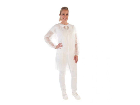 HYGOSTAR Blouse visiteur ECO HYGOBASE, blanc, XXXXL