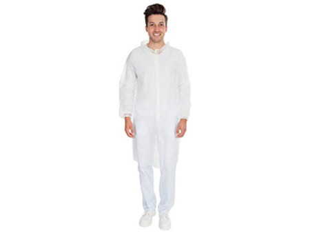 HYGOSTAR Blouse visiteur ECO HYGOBASE, blanc, XXXL