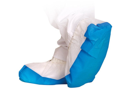 HYGOSTAR Surchaussure en PP SAFE HYGOSTAR, blanc/bleu