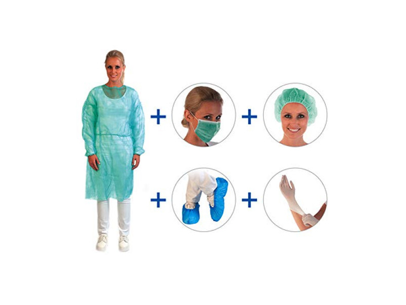 HYGOSTAR Kit de protection SARM II, 5 pièces, vert