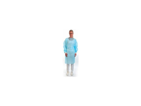 HYGOSTAR Sur-blouse en PP pour visiteurs/patients/personnel