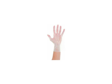NATURE Star Gants bio 'GREEN', en PLA, L, transparent