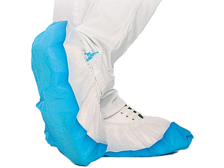 HYGOSTAR Surchaussure PP 'HYGOMAT' avec semelle PE-C, blanc/