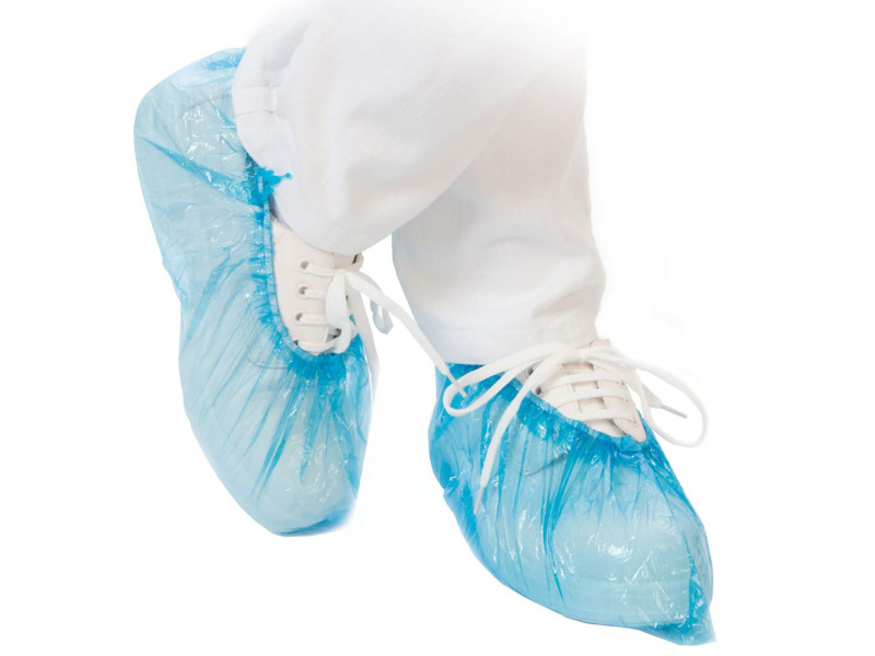 HYGOSTAR Surchaussure PE 'HYGOMAT', bleu
