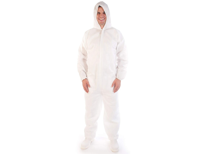 HYGOSTAR Combinaison type 5B+6B, XXL, microporous, blanc