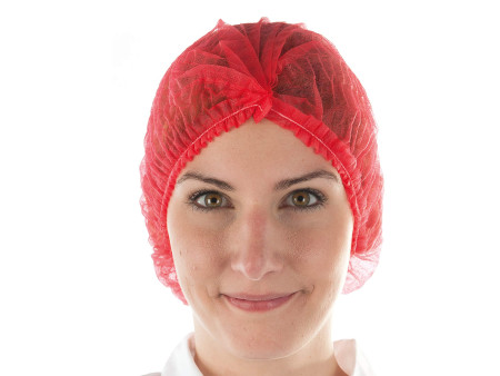 HYGONORM Charlotte PP à clipser LIGHT, intissé PP, rouge