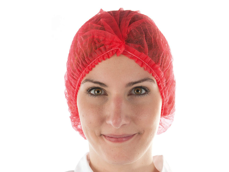 HYGONORM Charlotte PP à clipser LIGHT, intissé PP, rouge