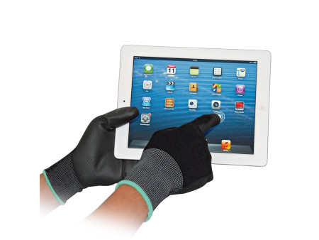 HYGOSTAR Gant de travail pour écran tactile BLACK ACE TOUCH