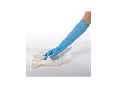HYGOSTAR Gant nitrile EXTRA SAFE SUPERLONG, M, bleu
