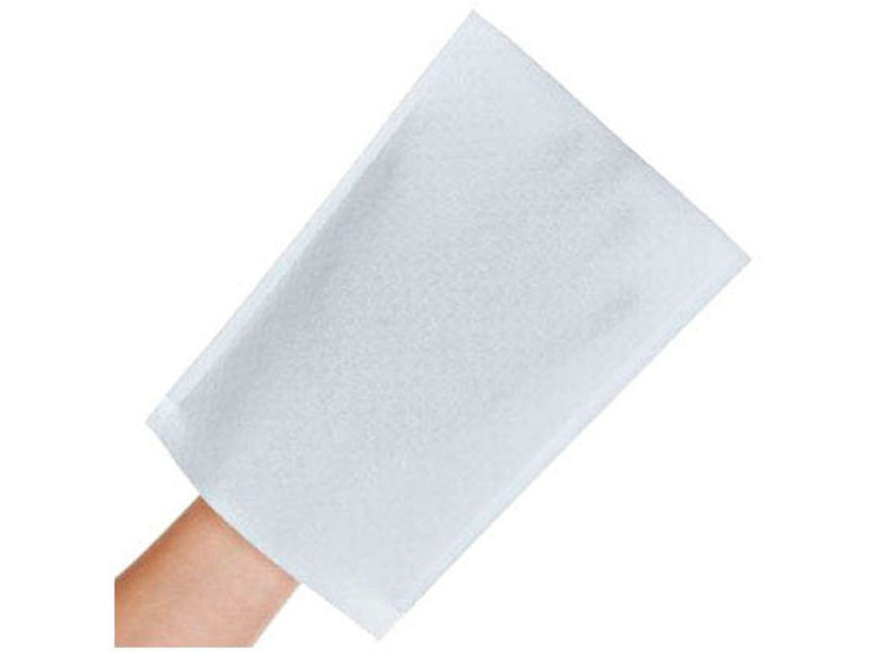 HYGOSTAR Gant de toilette FRESH, Airlaid, bleu clair