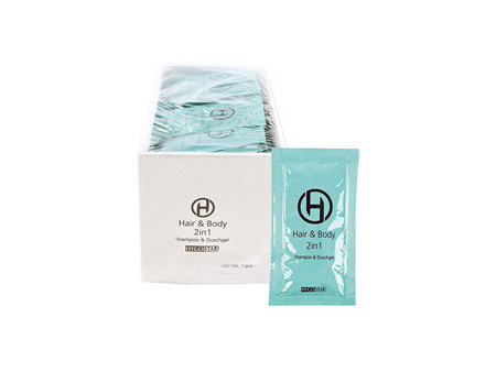 HYGOSTAR Gel douche & Shampoing 2en1, flacon de 25 ml