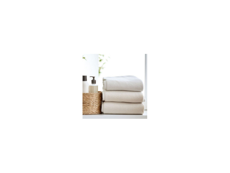 HYGOSTAR Serviette de toilette Eco, 500 x 1.000 mm, blanc