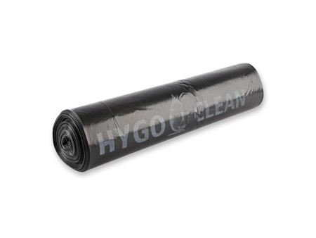 HYGOCLEAN Sac poubelle, 120 litres, en LDPE, noir