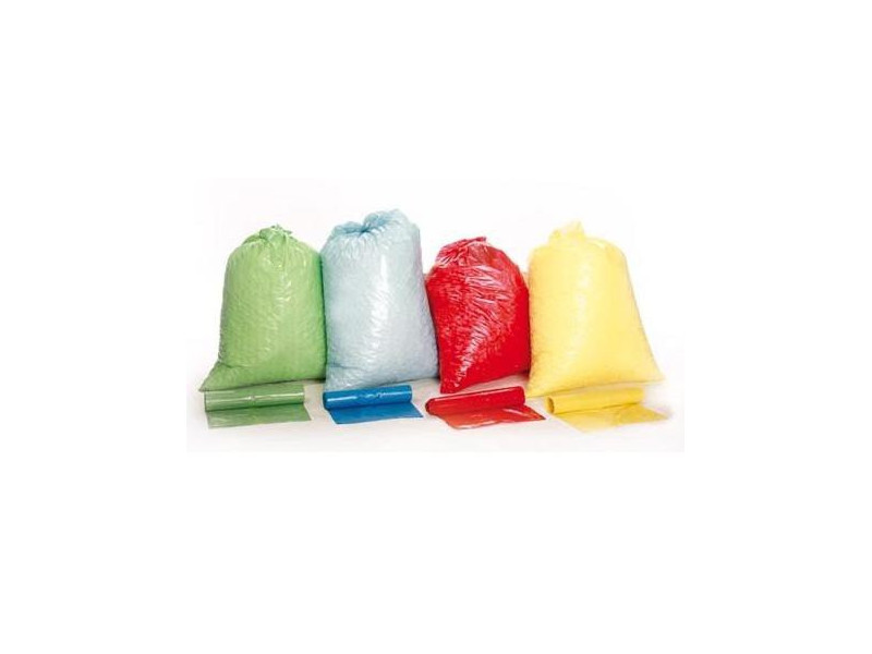 HYGOCLEAN Sac poubelle Eco, 120 litres, en LDPE, jaune