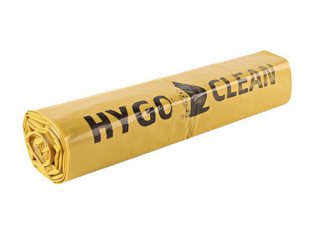 HYGOCLEAN Sac poubelle Light, 240 litres, en LDPE, jaune