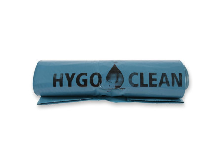 HYGOCLEAN Sac poubelle, 240 litres, en LDPE, bleu