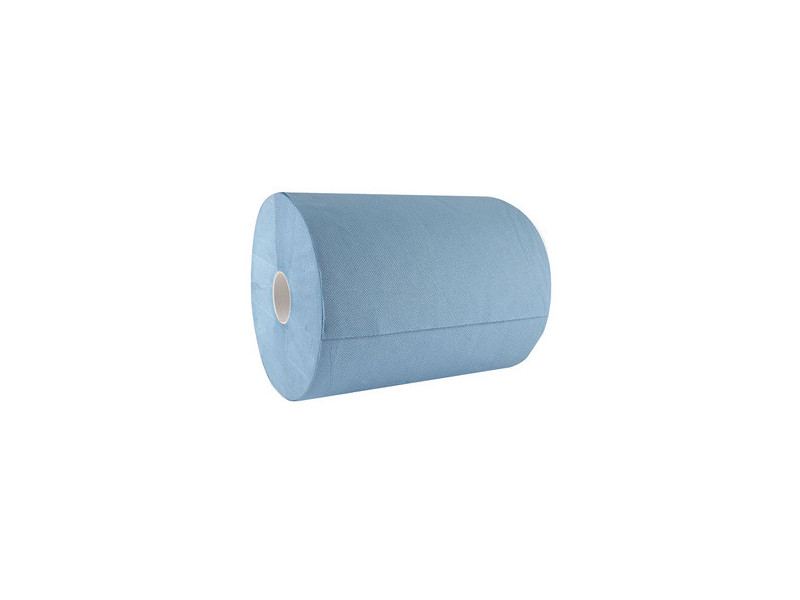 HYGOCLEAN Rouleau papier nettoyant, 380 x 350 mm, bleu
