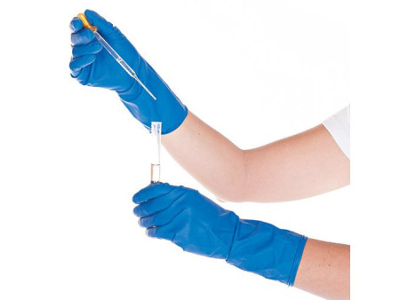 HYGOSTAR Gant de protection chimique High Risk, XL, bleu