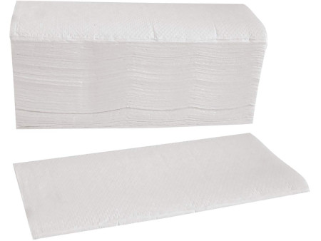 HYGOCLEAN Essuie-mains, 250 x 210 mm, pliage V/ZZ, blanc
