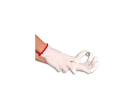 HYGOSTAR Gant de travail Ultra Flex Finger, L, blanc