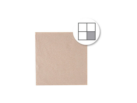 NATURE Star Serviette de table nature, 240 x 240 mm