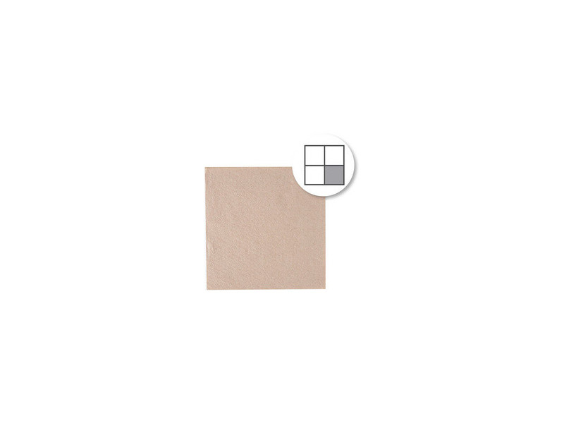 NATURE Star Serviette de table nature, 240 x 240 mm