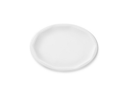 NATURE Star Assiette en canne à sucre Etoile, rond, blanc