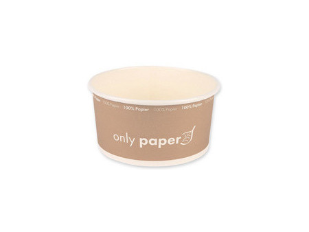 NATURE Star Couvercle pour bol à salade Only Paper, blanc