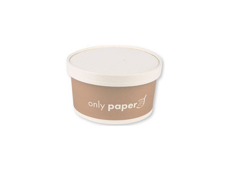 NATURE Star Couvercle pour bol à salade Only Paper, blanc