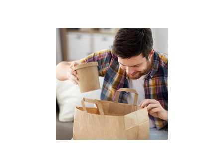 NATURE Star Sac en papier Strong, 320 x 220 x 270 mm, brun