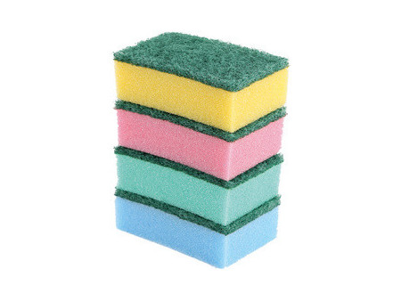 HYGOCLEAN Éponge Colour, en mousse/non-tissé dur