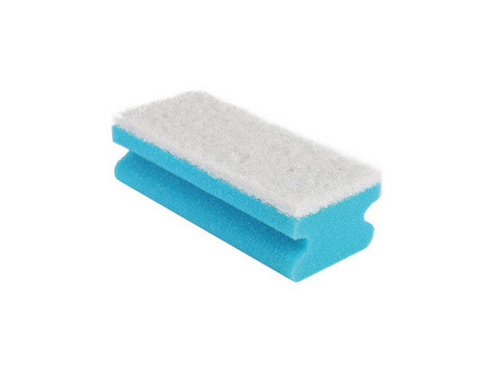 HYGOCLEAN Éponge Colour, non-tissé doux, vert/blanc