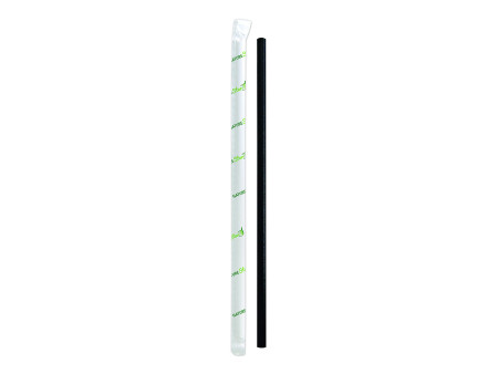 NATURE Star Paille en papier CLASSIC, 197 mm, noir